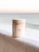 Load image into Gallery viewer, SOFT ROSE BATH SALTS 10oz JAR