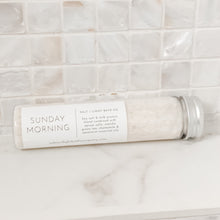 Load image into Gallery viewer, SUNDAY MORNING BATH SALTS 4 oz TUBE
